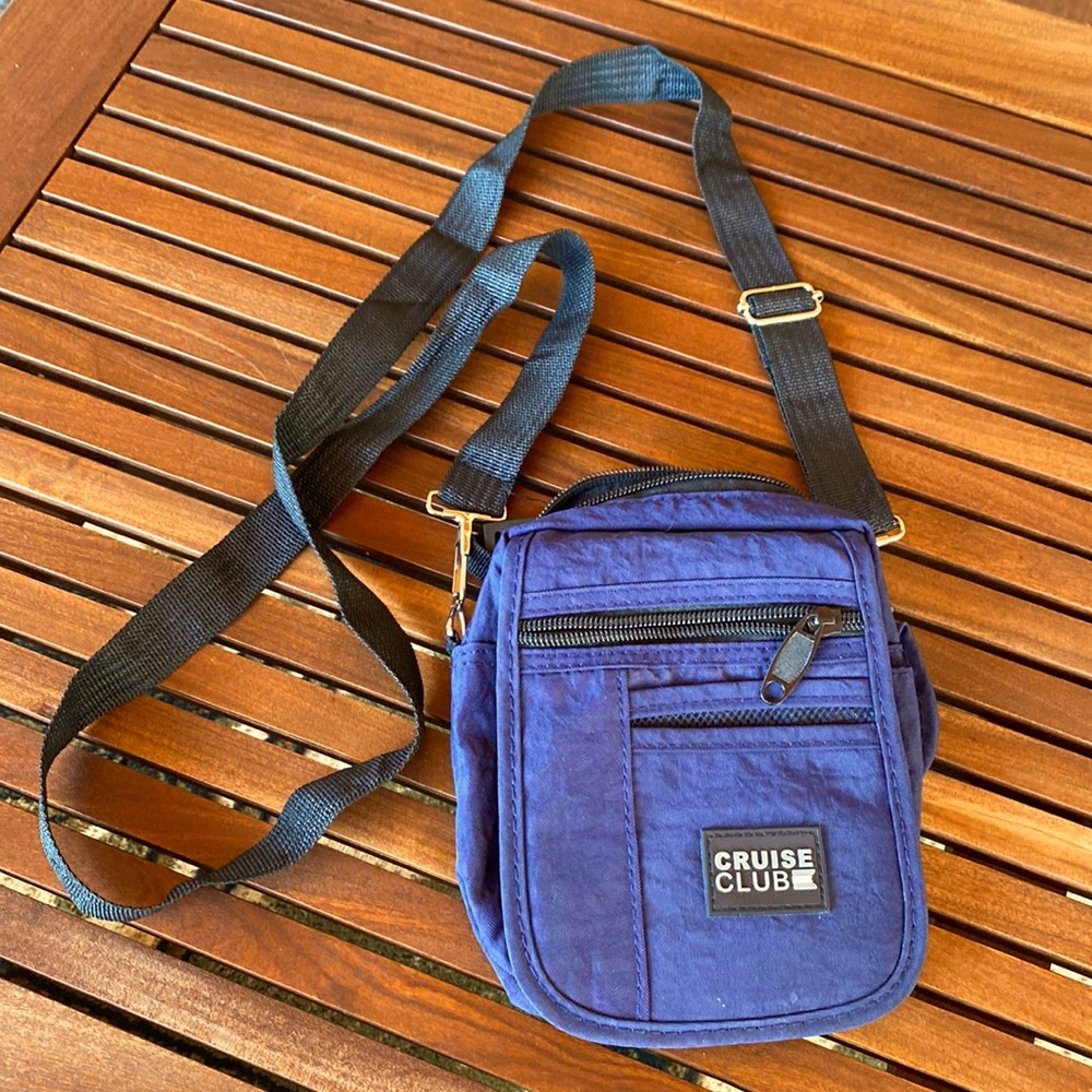 Navy Blue Cruise Club Crossbody